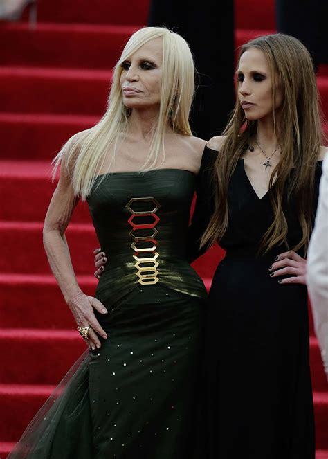 allegra versace before anorexia.